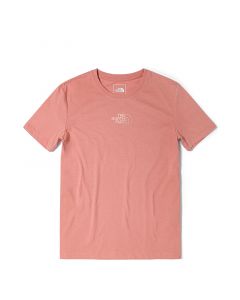 THE NORTH FACE W FOUNDATION GRAPHIC S/S -AP -ROSE DAWN