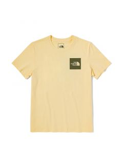 THE NORTH FACE W S/S BOX NSE TEE  (ASIA SIZE) -PALE BANANA