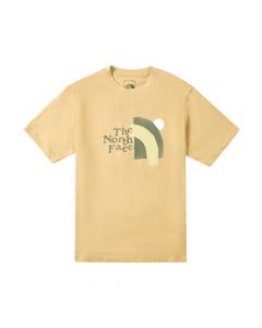 THE NORTH FACE LOGO PLAY S/S TEE  (ASIA SIZE) -ANTELOPE TAN