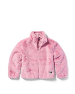 THE NORTH FACE W FAUX FUR FLEECE JACKET - AP - CAMEO PINK 