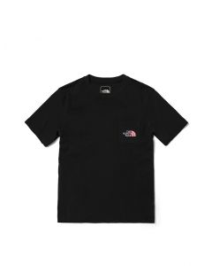 THE NORTH FACE W S/S BOX BRANDING POCKET TEE  (ASIA SIZE) - TNF BLACK