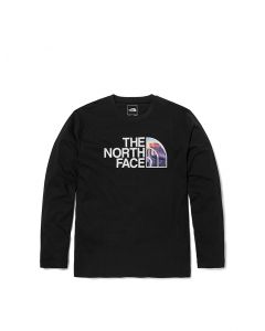 THE NORTH FACE M L/S NOVELTY HALF DOME TEE - AP - TNF BLACK