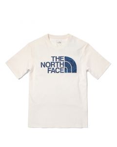 THE NORTH FACE M FOUNDATION GRAPHIC S/S TEE (ASIA SIZE) - GARDENIA WHITE