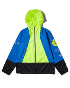 THE NORTH FACE M TRAILWEAR WIND WHISTLE JKT - LED YELLOW/SUPER SONIC BLUE/TNF BLACK 