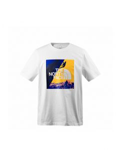 THE NORTH FACE M S/S CLIMBING GRAPHIC TEE (ASIA SIZE) - TNF WHITE