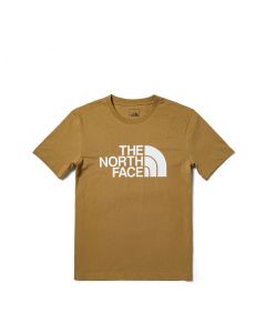 THE NORTH FACE M FOUNDATION LOGO S/S TEE - AP - UTILITY BROWN