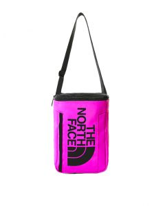 THE NORTH FACE YOUTH BASE CAMP POUCH - FUSCHIA PINK/TNF BLACK