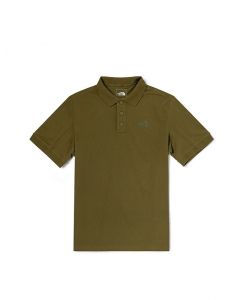 THE NORTH FACE M S/S LOGO POLO - AP - MILITARY OLIVE