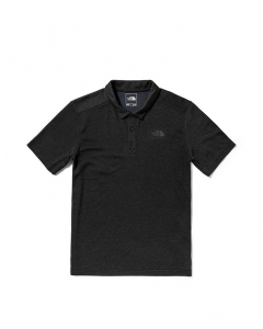 THE NORTH FACE M PLAITED CRAG POLO  (ASIA SIZE) - TNF BLACK