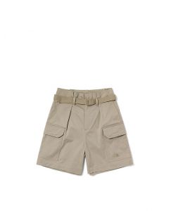The North Face - W HIGH WAIST CARGO SHORTS  (ASIA SIZE) - TWILL BEIGE