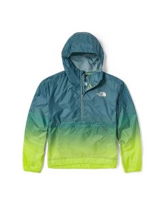 THE NORTH FACE W PRINTED WINDY PEAK ANORAK -AP - GOBLIN BLUE OMBRE SKY PRINT